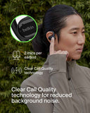 BELKIN SoundForm ClearFit Open-Ear Wireless Earbuds| Bluetooth Headphones w/ Sound Awareness, for Sports, Outdoor Activities, WorkOuts, Clear Calls and Music, for iOS & Android - Black