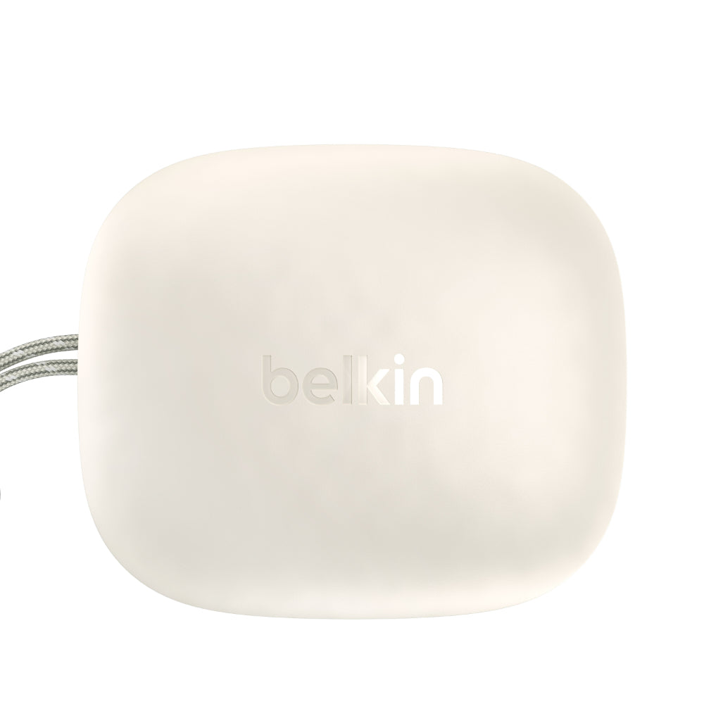 Belkin SoundForm Anywhere Wireless Earbuds, Bluetooth Earphones with Long-Lasting Comfort, IPX4 Waterproof Lightweight Earbuds for iPhone, iPad, Tablet, Laptop, Biking, Running & More - Cream