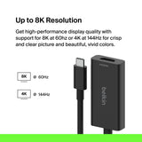 محول بيلكين لتوصيل USB-C إلى HDMI 2.1 - أسود