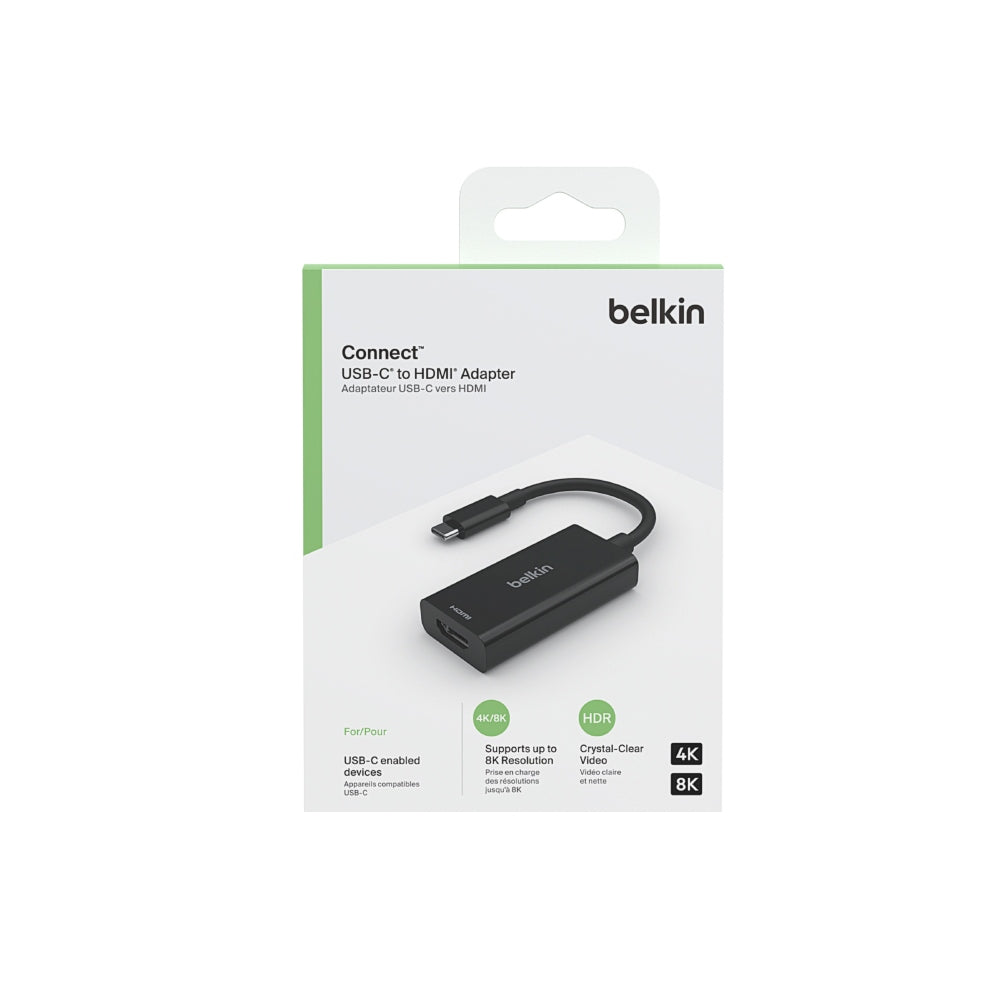 Adaptateur USB-C vers HDMI + recharge, Belkin
