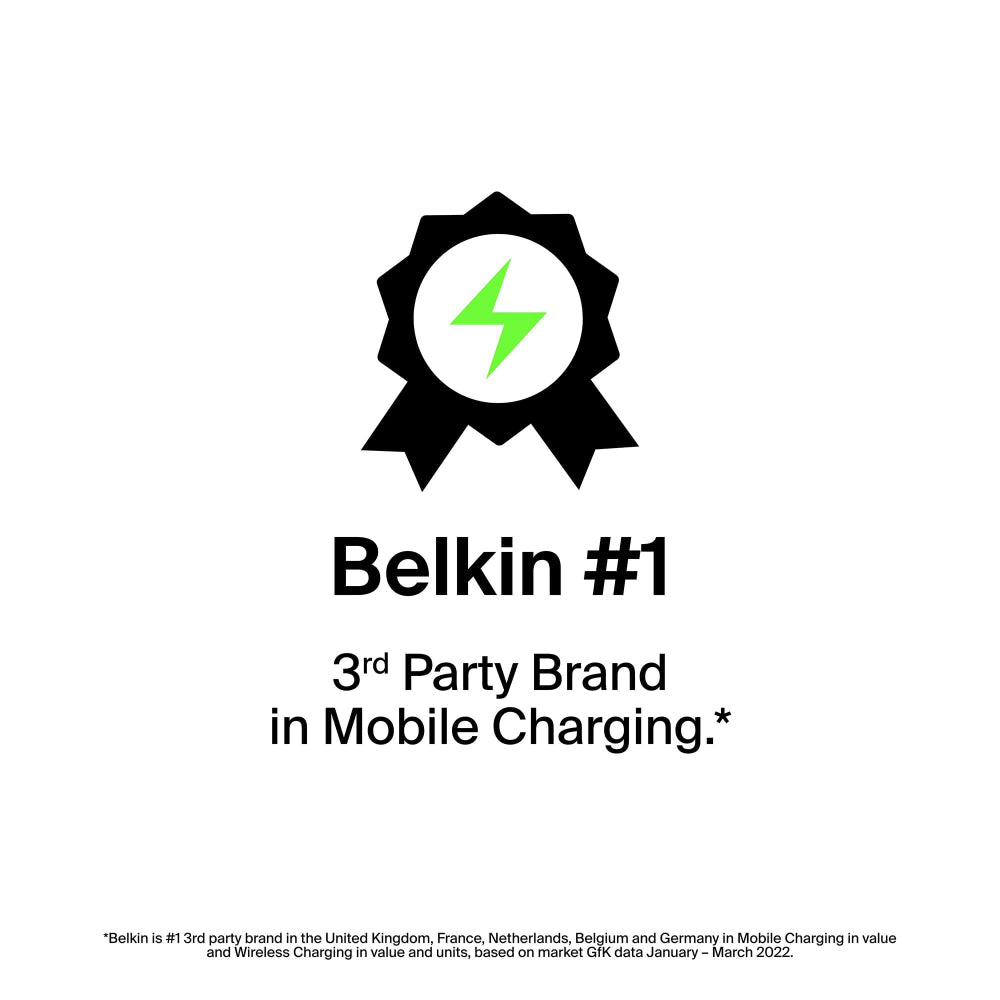 Belkin BoostCharge Power Bank 10K mAh - 15W Quick Charge 2xUSB-C, 2xUSB-A ports for Apple iPhone 12/11 Pro Max/12/11 Pro/12 Mini/12/11/XR/XS/X Max/8/8 Plus iPad Pro/iPad Mini - Rosegold