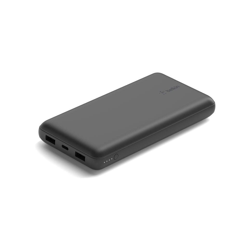 [OPEN BOX] BELKIN BoostCharge 20K 15W Powerbank USB-C 1x and USB-A 2x - Black