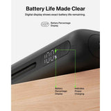 Belkin UltraCharge Pro Laptop Power Bank 25K | 158W Shared Output, Fast Charge Integrated 140W USB-C Cable, Digital Display, for MacBooks, Laptops, Tablets, SmartPhones, USB-C Devices, Black