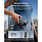 Belkin Ultracharge Pro Power Bank 10K 60W | Boostsolid Cell Technology, Compact Tsa Approved, Digital Display, Usb-C Fast Charging, For Smartphones, Tablets, Earbuds, Black Metallic