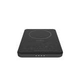 Belkin Slim Magnetic Power Bank 5K| Thin, Portable MagSafe Wireless & USB-C Charger, Strong Magnet, Pocket-Sized Power for iPhone & USB-C Devices, TSA Approved - Black