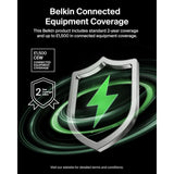 Belkin Slim Magnetic Power Bank 5K| Thin, Portable MagSafe Wireless & USB-C Charger, Strong Magnet, Pocket-Sized Power for iPhone & USB-C Devices, TSA Approved - White