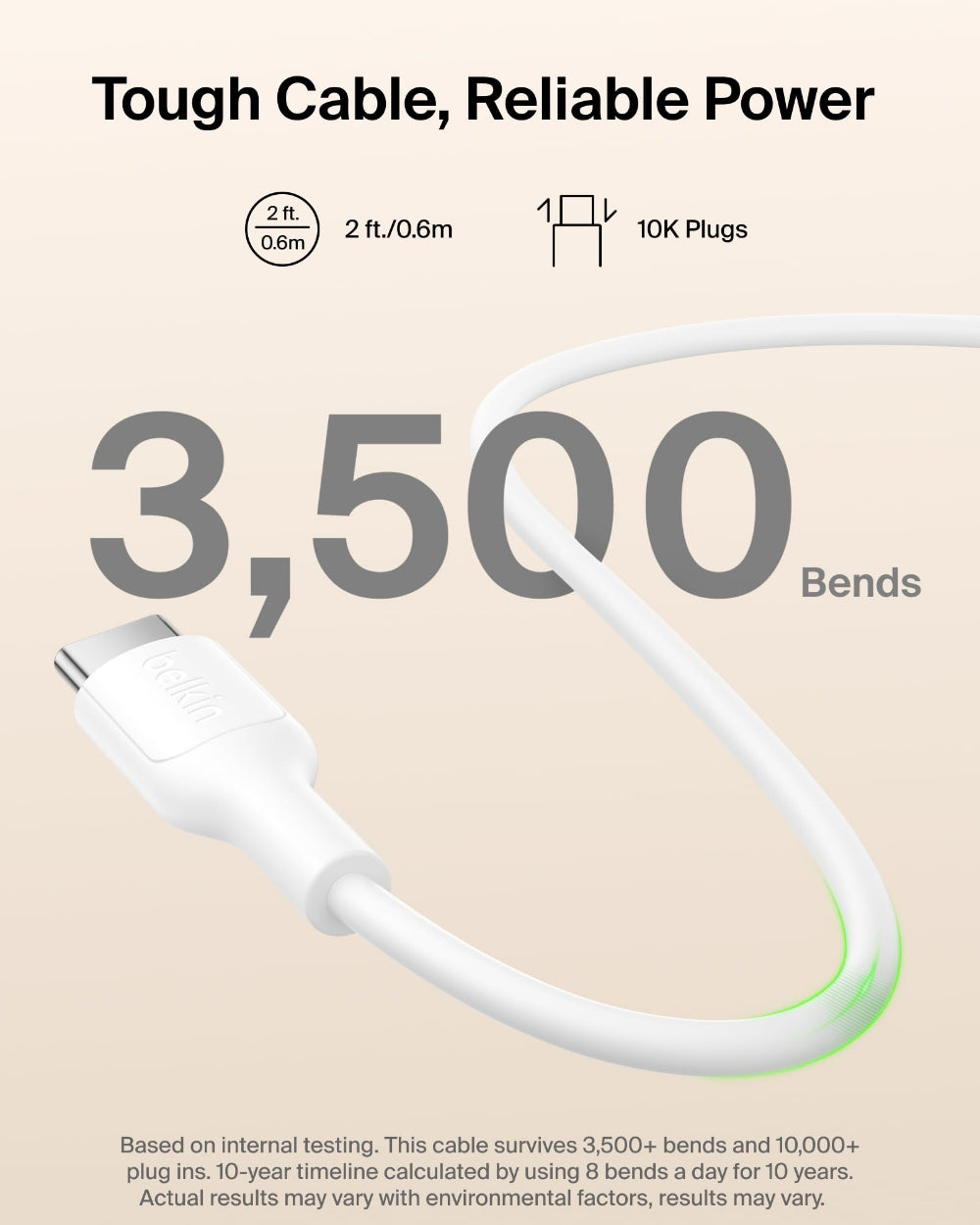 Belkin BoostCharge Qi2 Slim Magnetic Power Bank 5K with KickStand| Fast Wireless & USB-C Charging, TSA Approved Travel Compliant, for iPhone & Compatible Magnetic Cases, White
