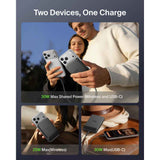 Belkin UltraCharge Slim Magnetic Power Bank 10K | Qi2 25W Wireless Charging, 30W USB-C Port, Digital Display, for iPhone 18/17/16/15/14/13/12, Samsung Phones w/ Magnetic Case, Black