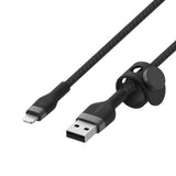 كابل بيلكين بوست تشارج برو فليكس USB-A إلى لايتنينج - 3 أمتار - أسود