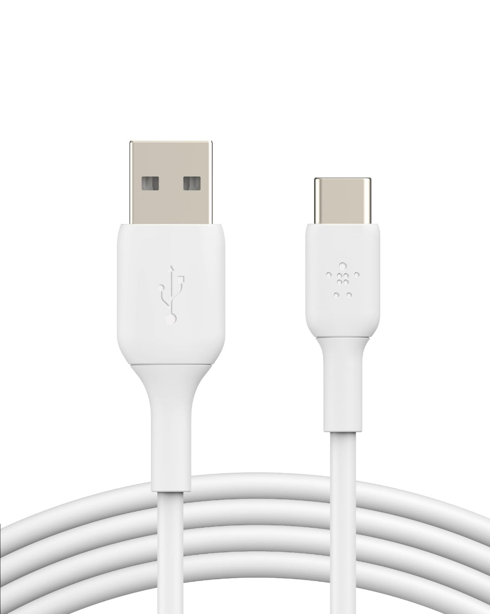Belkin - Boost Charge USB-C to USB-A PVC Cable 1Meter - White