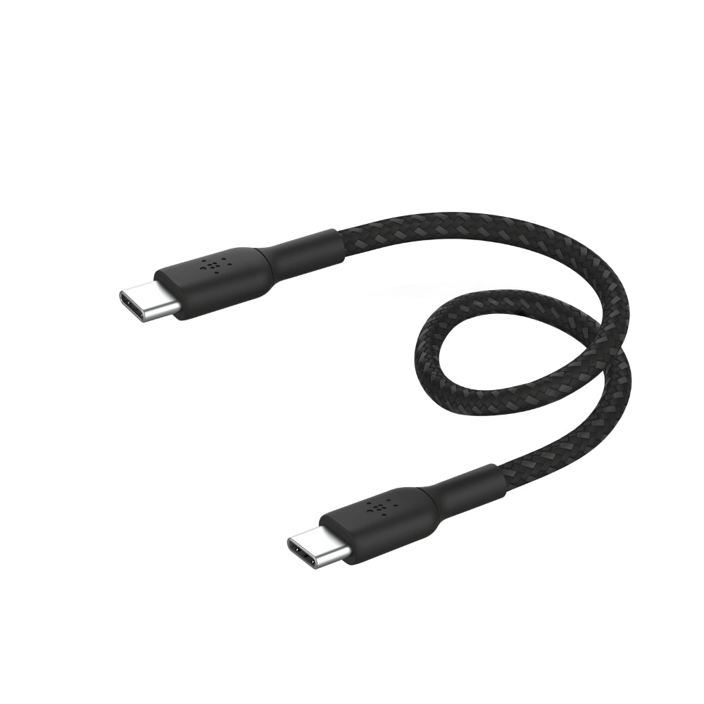 BELKIN Cable C To C Braided 2.0 0.15M Black