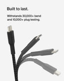 Belkin - Boost Charge USB-C to USB-C Braided Cable 2Meter - Black