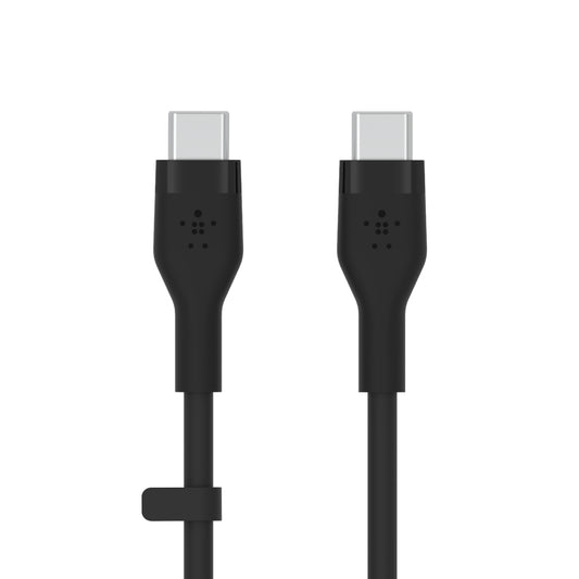Belkin BoostCharge Flex USB-C to USB-C Charge & Sync Cable 3M| Fast Charge Power Delivery, Heavy Duty, for Apple MacBook Air/Pro, iPad Pro/Air/Mini, Samsung Galaxy S23/22 Ultra - Black