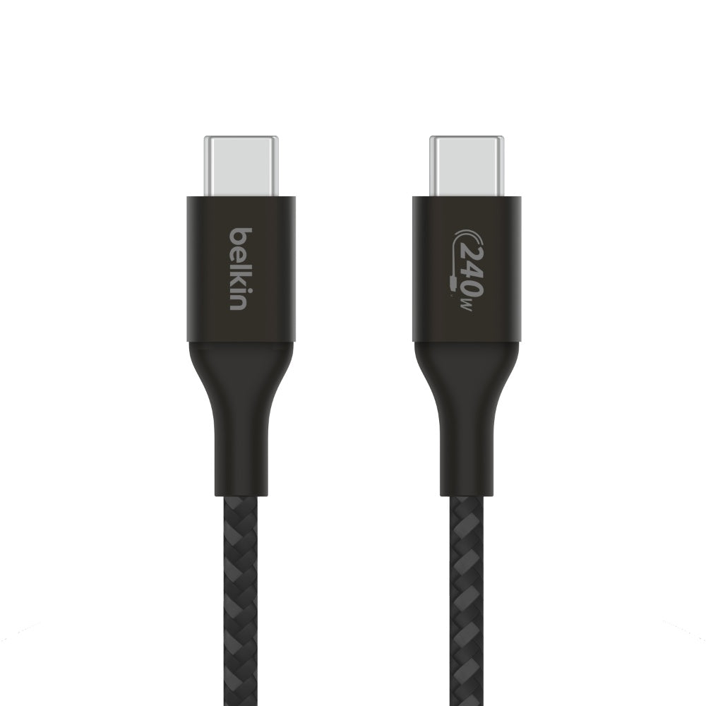 BELKIN BosstCharge Cable PD 3.1 Braided USb C to C Charging Cable 240W 1M