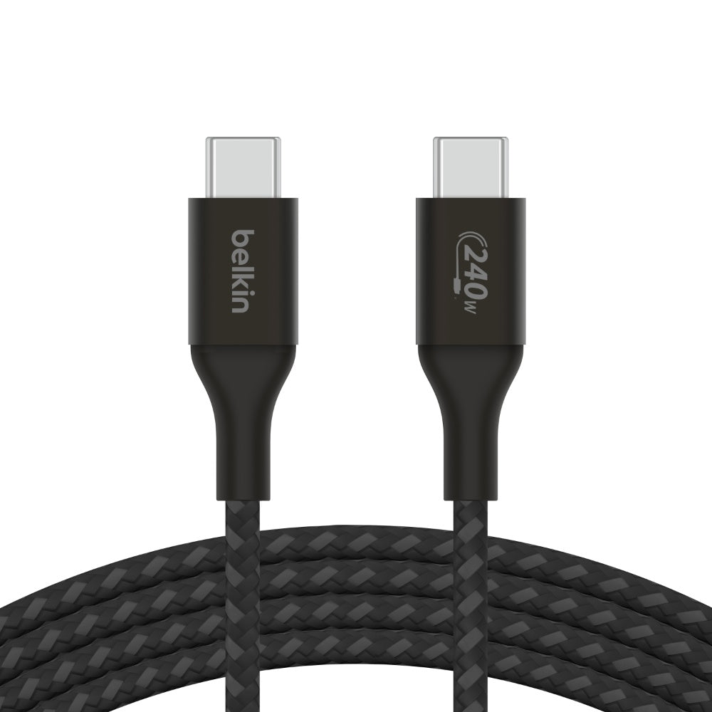 BELKIN BosstCharge Cable PD 3.1 Braided USb C to C Charging Cable 240W 1M