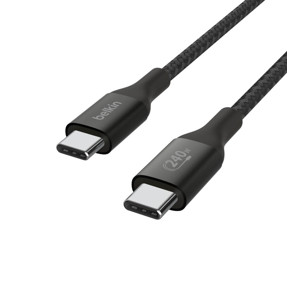 BELKIN BosstCharge Cable PD 3.1 Braided USb C to C Charging Cable 240W 1M