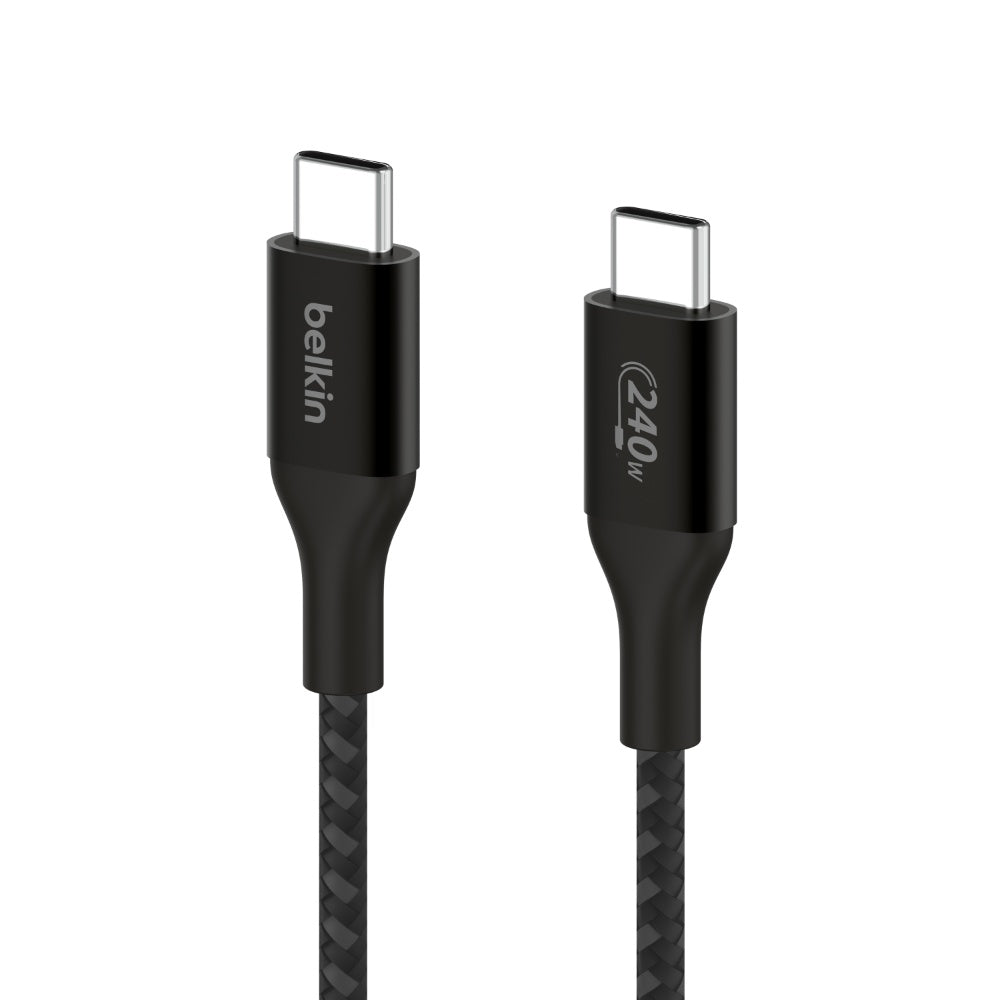 BELKIN BosstCharge Cable PD 3.1 Braided USb C to C Charging Cable 240W 1M