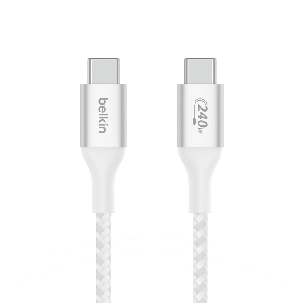 BELKIN BosstCharge Cable PD 3.1 Braided USb C to C Charging Cable 240W 1M