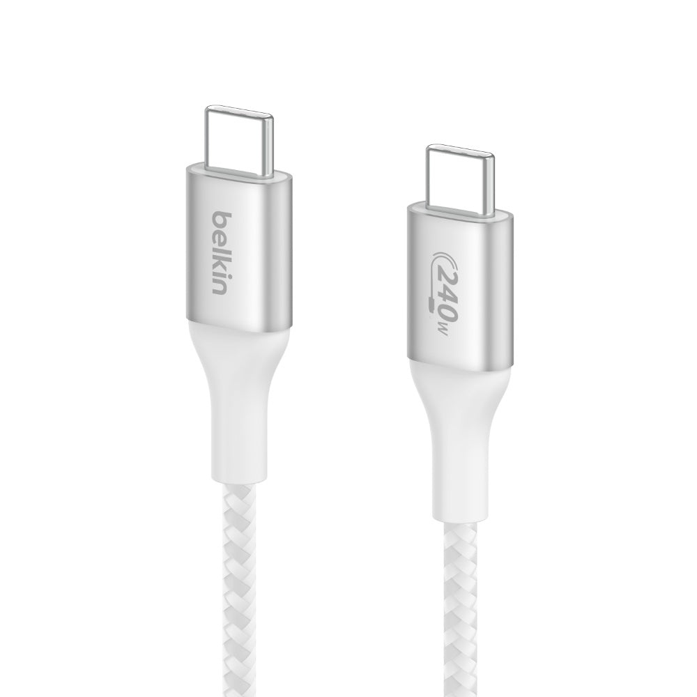 BELKIN BosstCharge Cable PD 3.1 Braided USb C to C Charging Cable 240W 1M