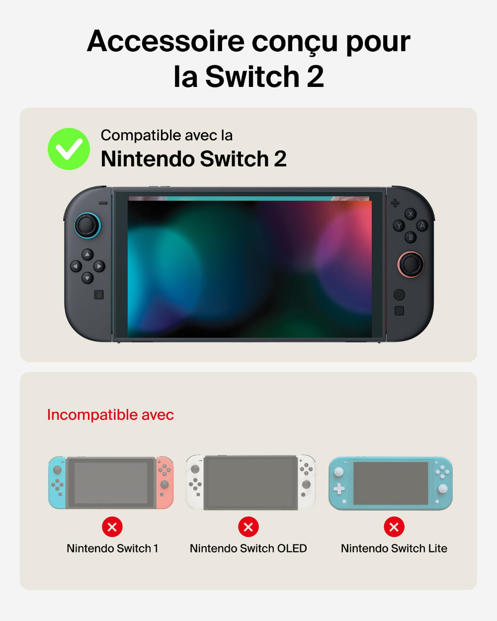 Belkin Gaming Travel Case for Nintendo Switch 2| Travel Storage Case with Game Card Storage, Hidden AirTag Pocket, Water-Resistant Exterior, Sand