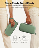 Belkin Gaming Travel Case for Nintendo Switch 2, Water-Resistant Protective Carrying Case, Game Card Storage, Hidden AirTag Pocket, Sage