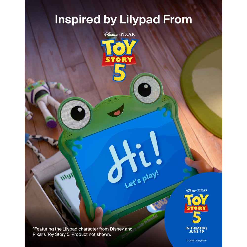 Belkin Disney Toy Story 5 Lilypad Case for iPad 10th/11th Gen (A16)| iPad case for Kids with Kickstand & Handle, Lightweigh Easy-grip, Shock Absorbing Drop Protection Case, Green