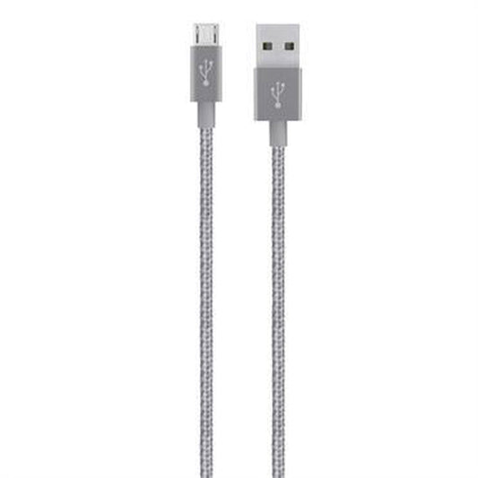 [OPEN BOX] BELKIN MIXIT Metallic Micro-USB to USB Cable - Space Gray