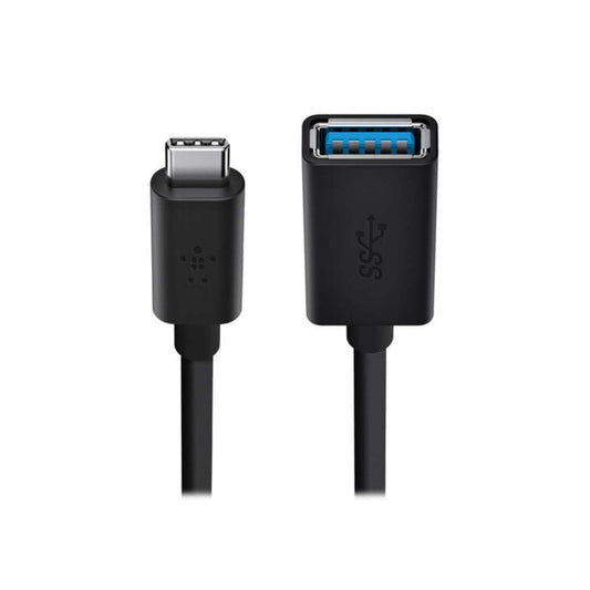 Belkin 3.0 USB C to USB Adapter - USB C Charger - USB C Cable - USB-C to USB adapter - USB Type-C Cable Compatible With iPad Pro, iPad Air, MacBook Pro, MacBook Air, Chromebook Pixel & More