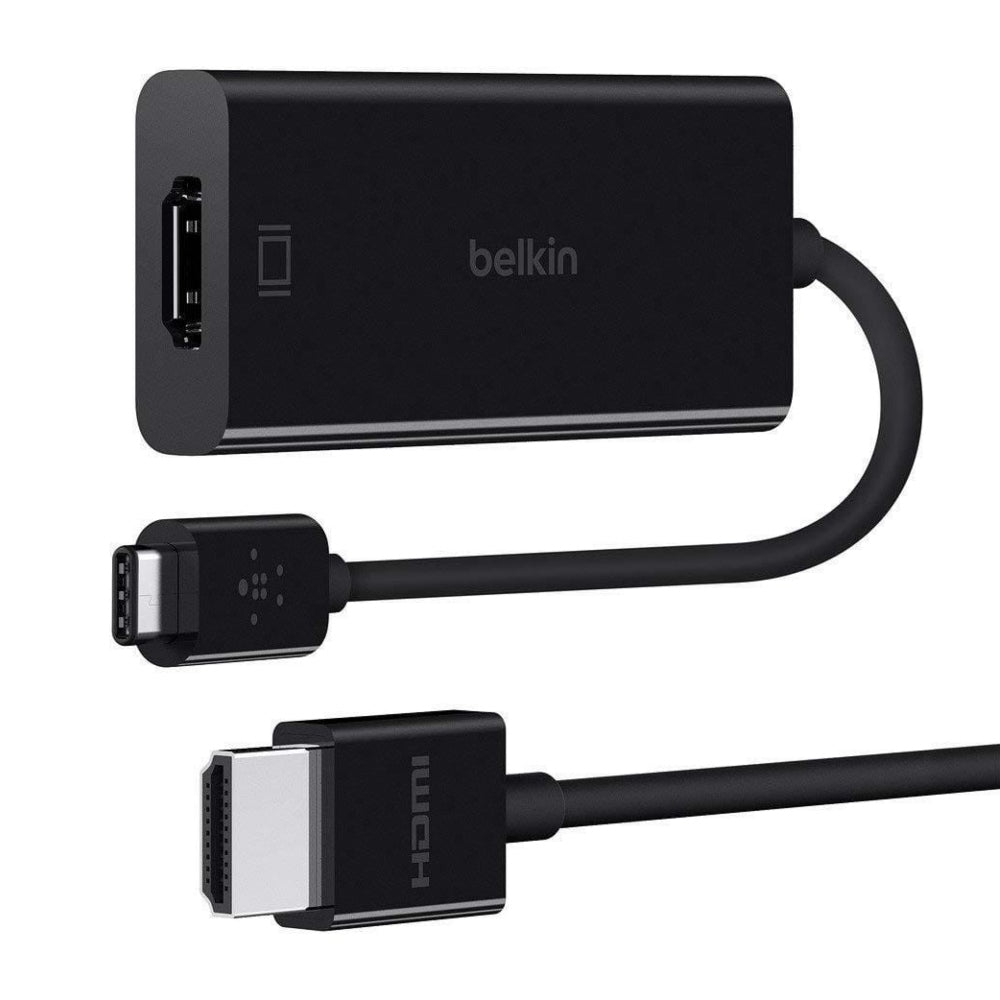 [OPEN BOX] BELKIN USB-C to HDMI Adapter with 2m HDMI Premium Cable - Black