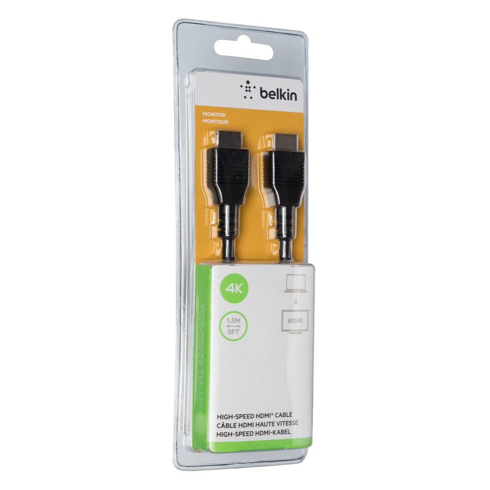 BELKIN HDMI To HDMI Audio Video Cable 1.5m Black