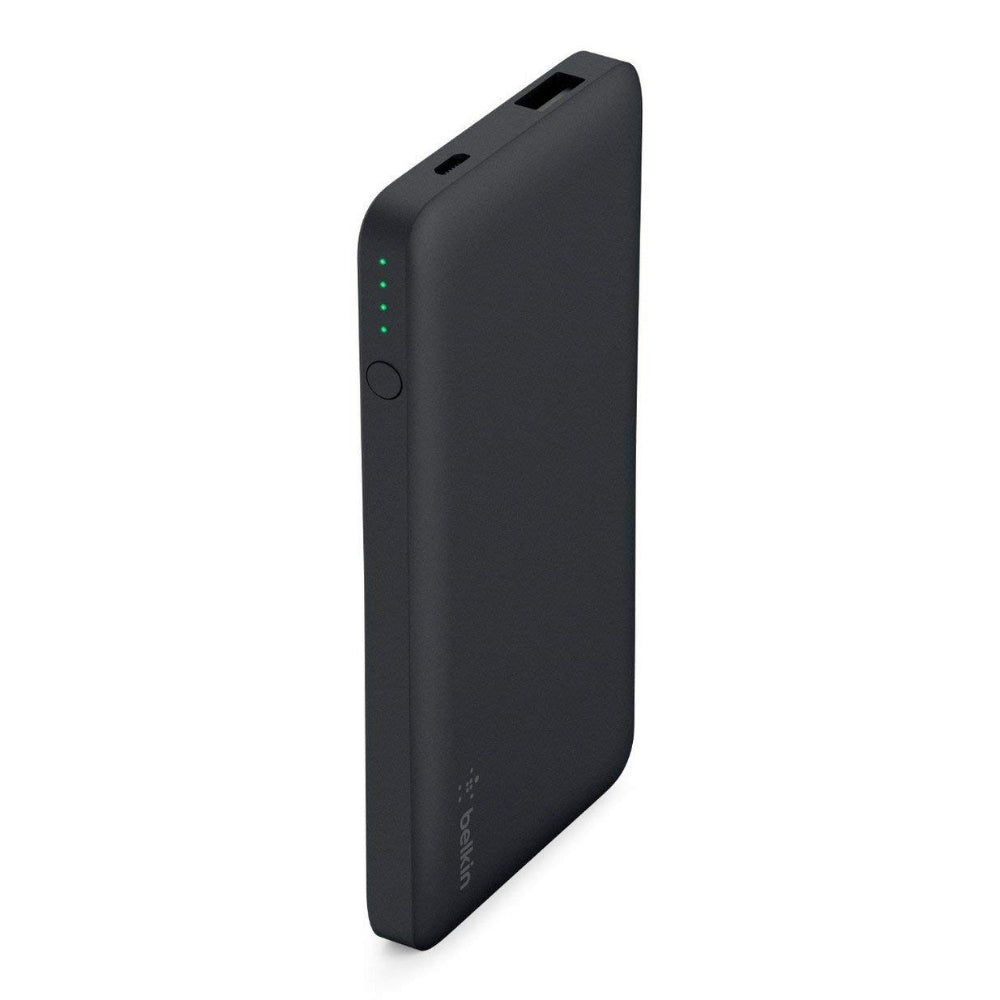 Belkin - Pocket Power 5000 mAh Power Bank - Black