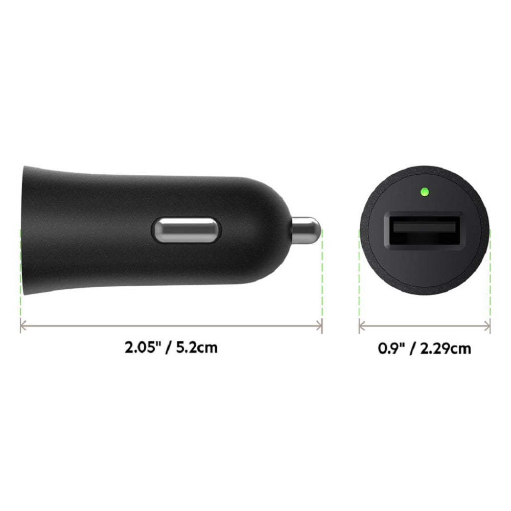 BELKIN BOOST UP Quick Charge 3.0 Car Charger with USB-A to USB-C Cable USB Type-C