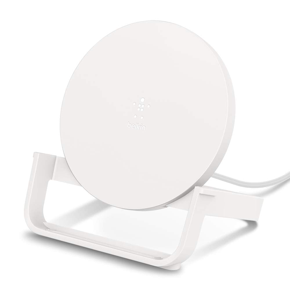 Belkin - Boost Up Wireless Charging Stand 10W with 1.2 m cable and AC adapter - White