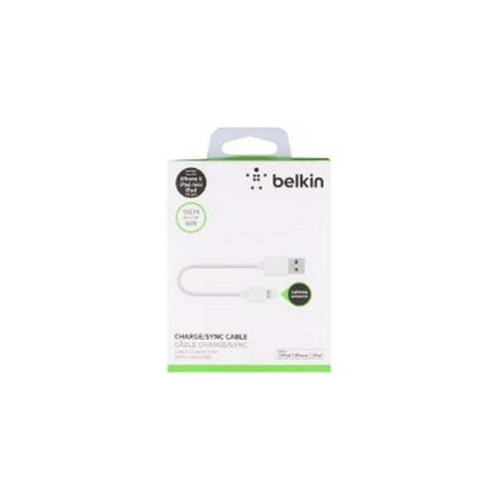 [OPEN BOX] BELKIN Mixit USB-A to Lightning Cable 0.15Meter - White