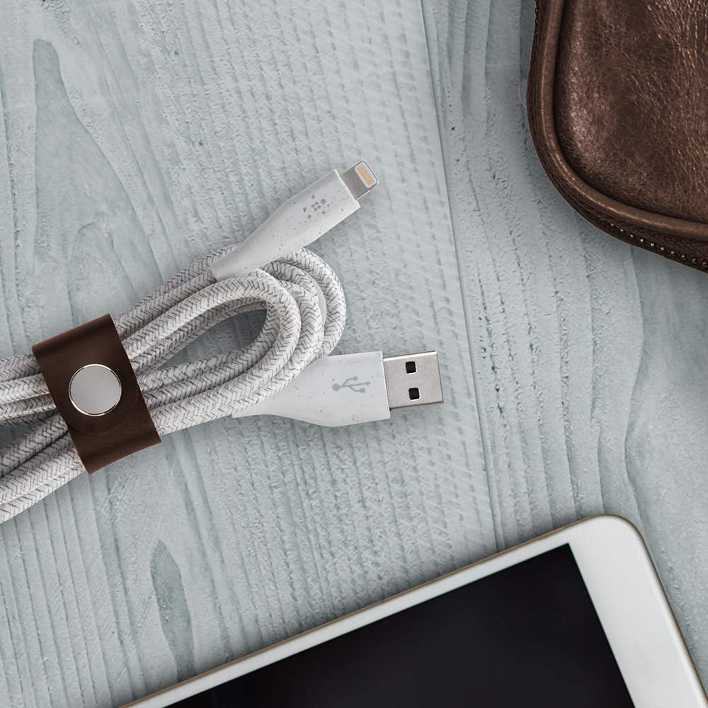 Belkin - Duratek Plus Lightning to USB-A cable 3M - White