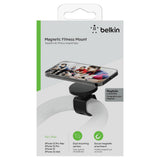 Belkin Magnetic Fitness Phone Mount - Magsafe Compatible, Indoor WorkOut Partner w/ Magnetic Attachment, For iPhone 12, iPhone 12 Pro, iPhone 12 Pro Max, iPhone 12 mini