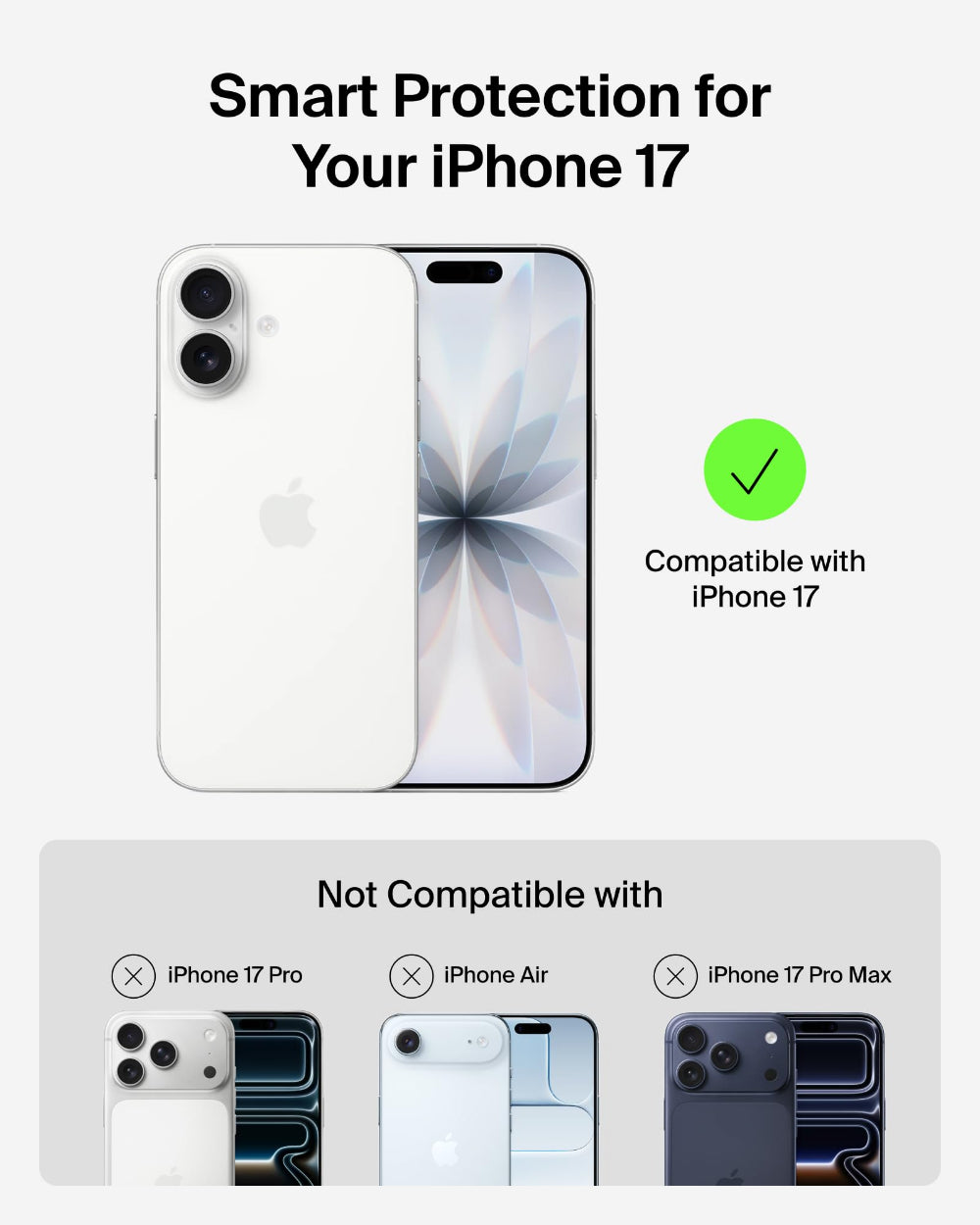 جراب BELKIN Grip لهاتف iPhone 17 Sheerforce Sand