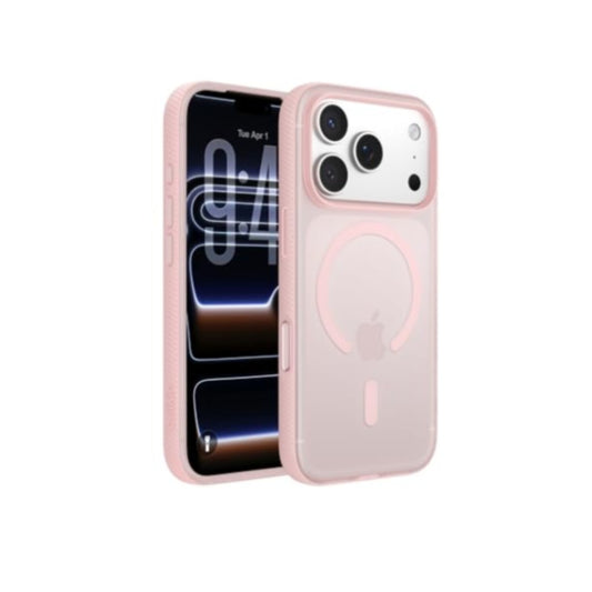 Belkin Grip Case for iPhone 17 Pro 6.3", 6 Ft. Drop Protection, MagSafe Compatible, Anti-Scratch, Slim 1.1cm, Raised Edges, Enhanced Grip, Polished Buttons, Made with Recycled Material - Pink