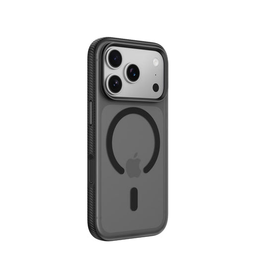 Belkin Grip Case for iPhone 17 Pro 6.3", 6 Ft. Drop Protection, MagSafe Compatible, Anti-Scratch, Slim 1.1cm, Raised Edges, Enhanced Grip, Polished Buttons, Made with Recycled Material - Black