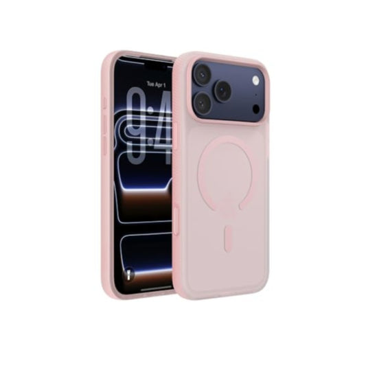 Belkin Grip Case for iPhone 17 Pro Max 6.9", 6 Ft. Drop Protection, MagSafe Compatible, Anti-Scratch, Slim 1.1cm, Raised Edges, Enhanced Grip, Polished Buttons, Made with Recycled Material - Pink