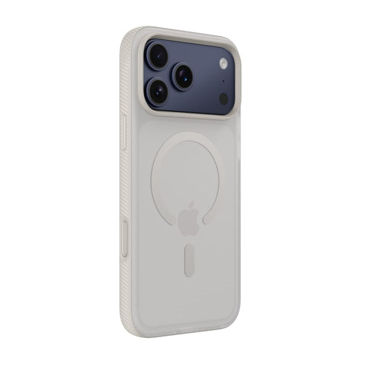 Belkin Grip Case for iPhone 17 Pro Max 6.9", 6 Ft. Drop Protection, MagSafe Compatible, Anti-Scratch, Slim 1.1cm, Raised Edges, Enhanced Grip, Polished Buttons, Made with Recycled Material - Sand