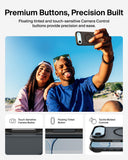 Belkin Grip Case for iPhone 17 Air 6.9", 6 Ft. Drop Protection, MagSafe Compatible, Anti-Scratch, Slim 1.1cm, Raised Edges, Enhanced Grip, Polished Buttons, Made with Recycled Material - Black