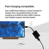 محول صوت بيلكين روكستار 3.5 ملم + محول شحن USB-C - أسود