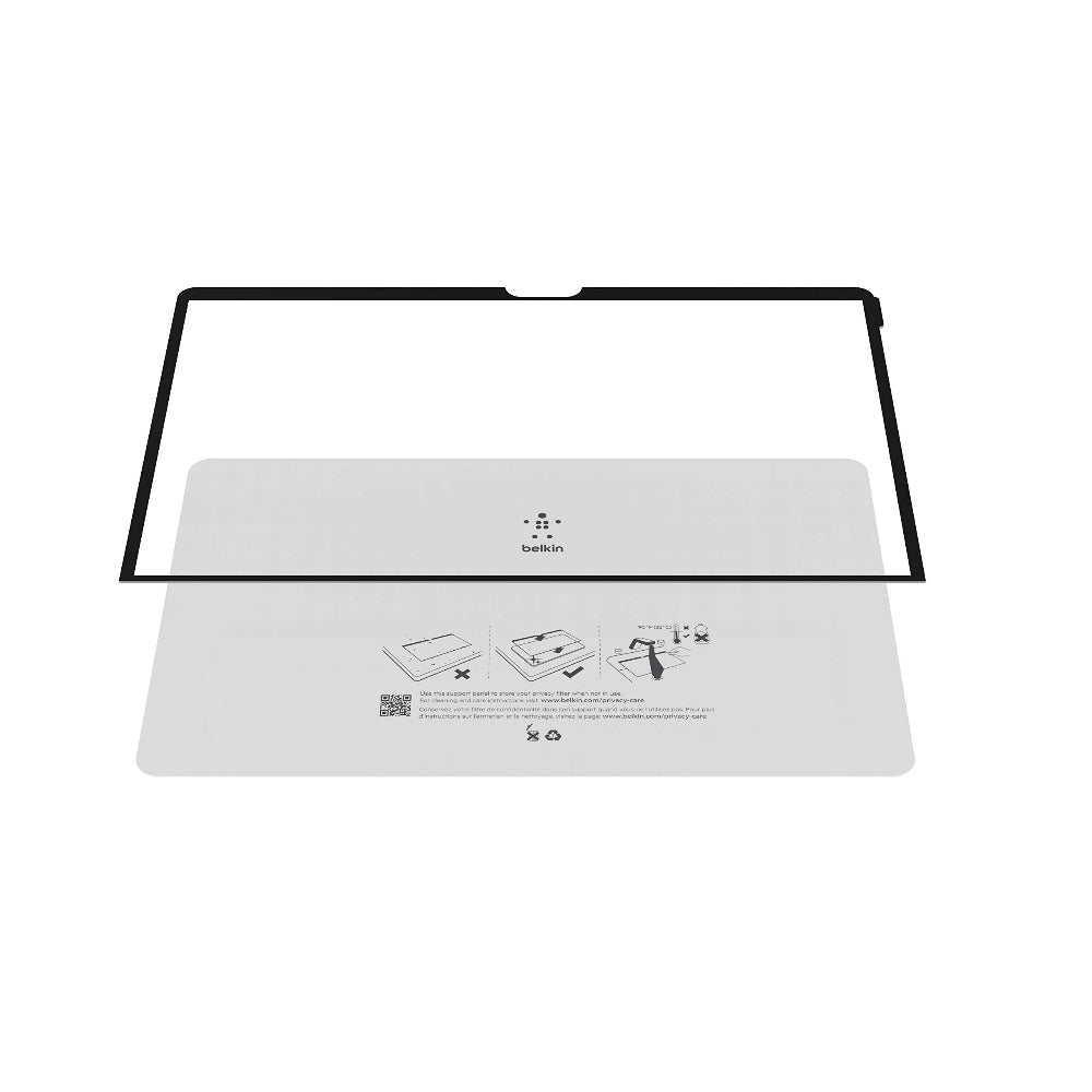 Belkin Screenforce Trueprivacy Macbook Pro 15" Screen Protector - Ultra Thin With Full Screen Protection, 2-Way Side Filter, Removable & Reusable, Easy Install - For Macbook Pro 15"