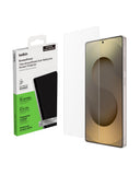 Belkin ScreenForce Titan SmartShield Screen Protector for Samsung Galaxy S26 Ultra, Anti-Reflective, 9H Scratch Resistant, Fingerprint Compatible, Clear