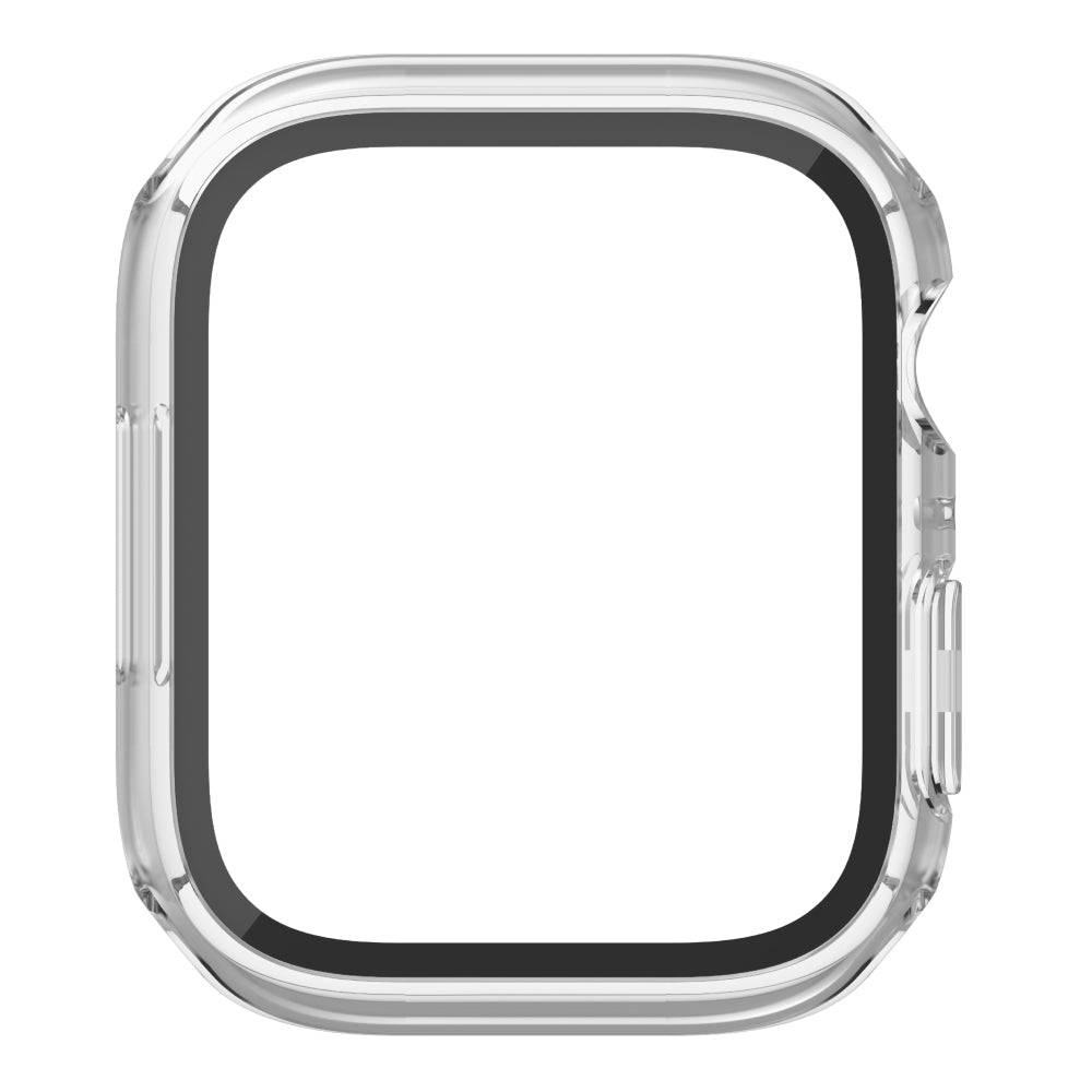 BELKIN TemperedCurve 2 in 1 Screen Protection with Bumper (45mm) for Apple Watch SE/S8/S7/S6/S5/S4 - Transparent