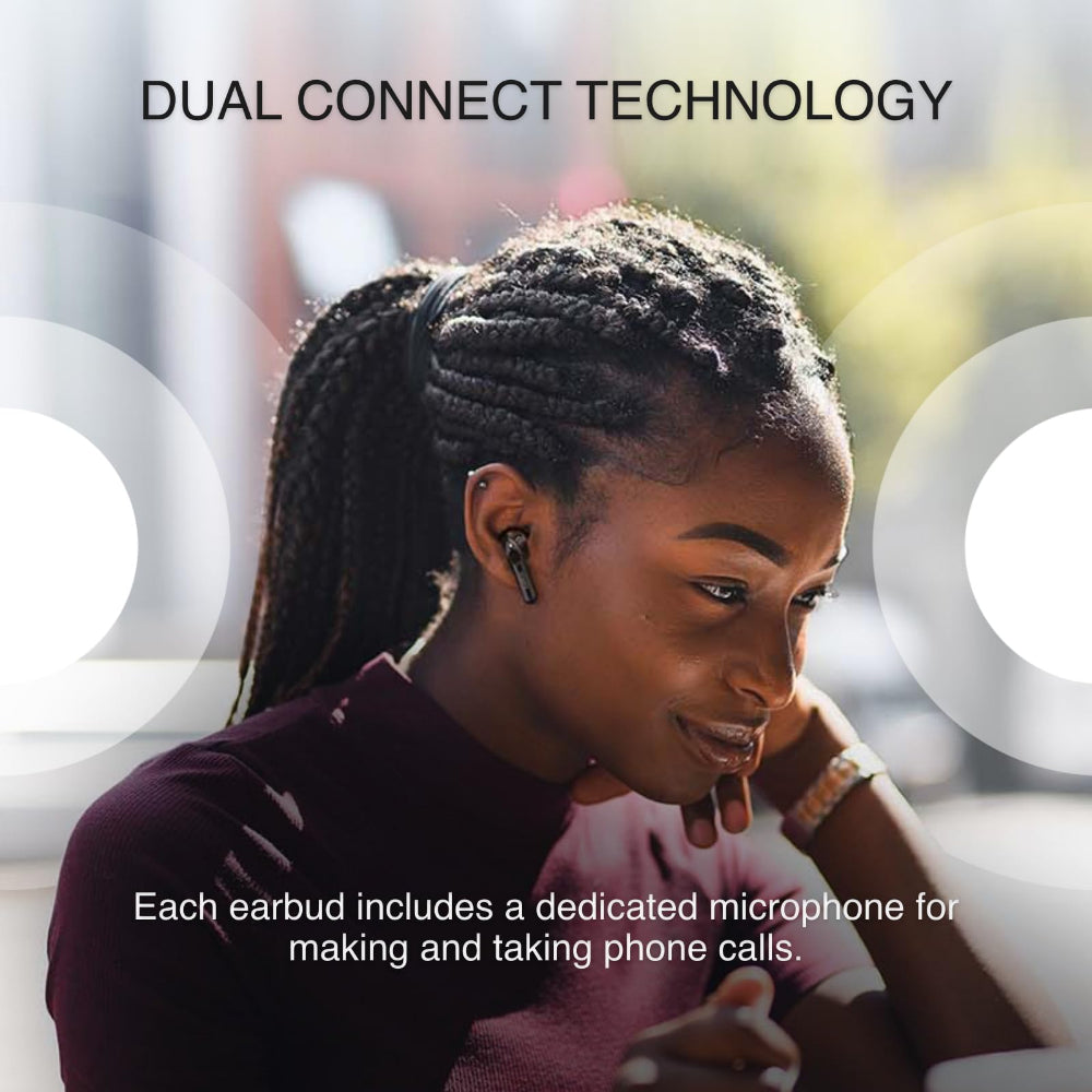 BELKIN SoundForm Move Plus True Wireless Earbuds - Black