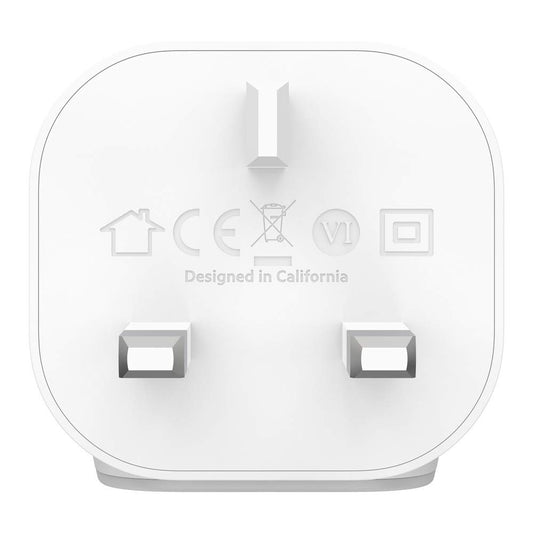 Belkin BOOST CHARGE 20W USB-C PD Wall Charger - for Apple iPhone 12/11 Pro Max/12/11 Pro/12 Mini/XR/XS Max/8/8 Plus, iPad & other USB-C Devices - White