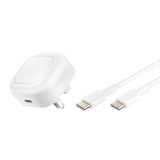 Belkin Wall Charger 20W Usb-C With Usb-C Cable 1M Uk Plug White