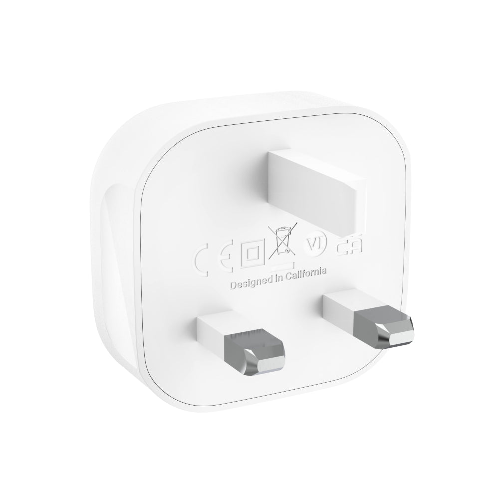 Belkin Wall Charger 20W Usb-C With Usb-C Cable 1M Uk Plug White